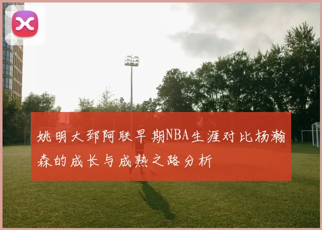 姚明大郅阿联早期NBA生涯对比杨瀚森的成长与成熟之路分析